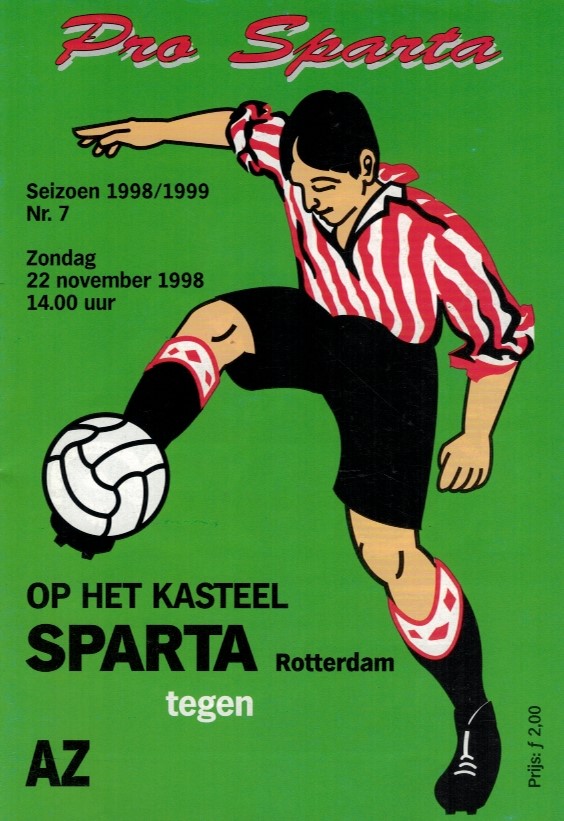 AZ Programma 22-nov-1998 Sparta uit